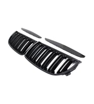 Bmw E90 3.seri 2005-2009 Uyumlu  Parlak Siyah Ön Panjur-Böbrek