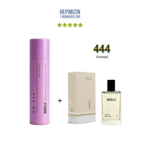 444 Kadın Parfüm Edp 50 ml Oriental + No: 444 Kadın Deodorant 150 ml Oriental -Mnms444deo