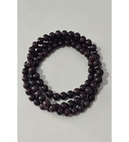 SERTİFİKALI 99 LU 6 MM LAL ( GRANET GARNET) DOĞALTAŞ KOLYE, BİLEKLİK, TESPİH