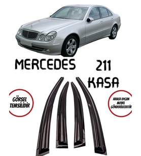 Mercedes E Serisi W211 Kasa Cam Rüzgarlığı 2001-2008