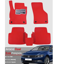 Volkswagen Passat B8 (2015-2019) Uyumlu EVA Paspas Tam Set–Araca Özel,Su Geçirmez,Hızlı Montaj