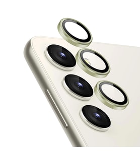 Microsonic Samsung Galaxy S23 Tekli Kamera Lens Koruma Camı Yeşil