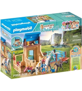 PLAYMOBIL 71353 Stall with Amelia and Whisper (Çok Renkli)