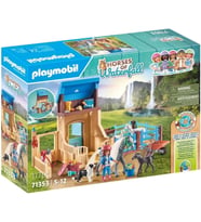 PLAYMOBIL 71353 Stall with Amelia and Whisper (Çok Renkli)
