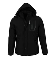 Erkek Su Ve Rüzgar Geçirmez Softshell Mont RAR01231 (Siyah)