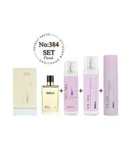 384 Kadın Parfüm Set ( Parfüm - Saç Parfümü - Bodymist - Deodorant ) - Mnms384setsc