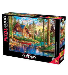 Anatolian Puzzle 4000 Parça Taş Ev 5206