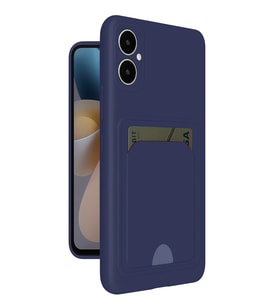 Galaxy A05 Kelvin Kartvizitli Silikon - Lacivert Cn