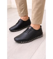 Trendyshose 501 Rahat Taban Anatomic Kadın Yazlık Günlük Ayakkabı (Siyah)