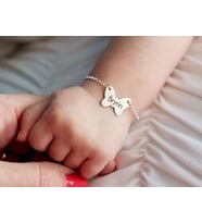 925 Ayar Kişiye Özel İsimli Bebek Çocuk Unisex Gümüş Künye