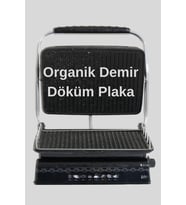 Tost Makinası Ultra Granit Yüzey İle Demir Döküm  1800W Yağ Hazneli Ultra Granit Tost Makinesi (Siyah)