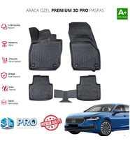 SKODA SUPER B ARACA ÖZEL 3D PASPAS 2024 2025 2026 2027