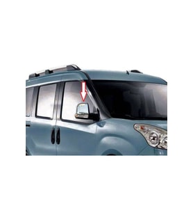 Fiat Doblo Uyumlu Ayna Kapağı Krom 2 Parça 2010