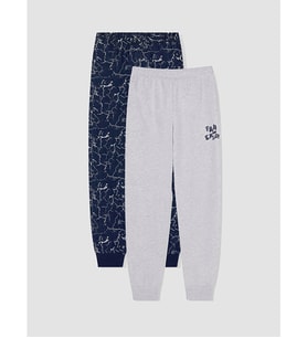 LCW Kids Lacivert Erkek Çocuk 2'li Pijama Altı