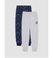 LCW Kids Lacivert Erkek Çocuk 2'li Pijama Altı