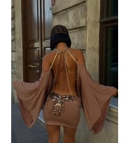 Morliva Vera Royale Dress Mini Tasarım Elbise