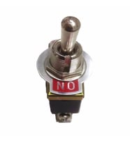 Büyük Boy Toggle Switch 2 Konum 3 Pin Vidalı 12mm 6A 250VAC