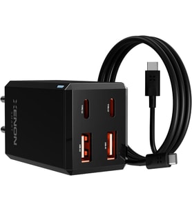 Lexroo Hızlı Şarj Adaptörü 65W GaN + Type-C Kablo 100W PD 4 Port iPhone & Samsung Uyumlu X6425