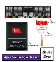 İSİMLİ PLAKALIK KİŞİYE ÖZEL ARAÇ PLAKALIK-RUHSAT KABI-AYNA SÜSÜ