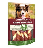 Smart Bones Tavuk Sargılı Stick Köpek Ödülü Medium 5 Adet 125 gr (Kahverengi)
