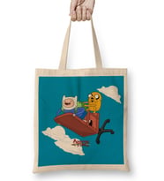 Adventure Time Jake And Finn Bez Çanta Uzun Saplı