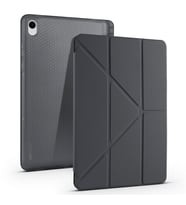 Samsung Galaxy Tab S11 Uyumlu Kılıf Zore Tri Folding Kalem Bölmeli Standlı Kılıf