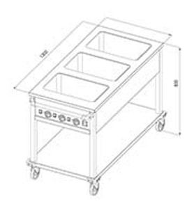 Öztiryakiler Elektrikli Bain Marie, Ohbety 3gn