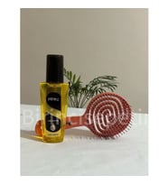 Argan  Yağlı Saç Bakım Seti 3 Boyutlu SAç Fırçası nas.ıta Argan yağlı Saç bakım Yağı Serum 100 ml