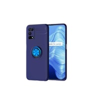 Realme 7 Pro Uyumlu Kılıf Zore Ravel Silikon Kapak (Mavi)