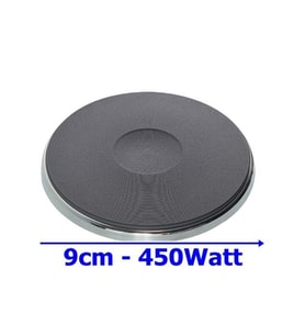 Mupa Kahve Mini Hot Pleyt - Ocak Rezistansı Çap 9 cm 450Watt 220V (Metal)