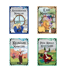 Çocuk Klasikleri Masallar Seti 4 Kitap Takım