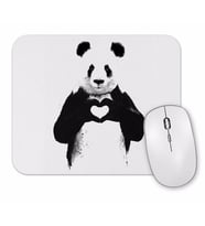 Panda Love Mouse Pad