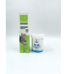 Kediler İçin Omega 3-6-9 + Biotin Tablet