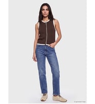 LCW Jeans İndigo Yüksek Bel Straight Fit Kadın Jean Pantolon