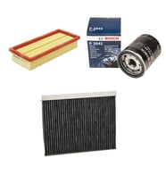 Bosch Filtre Bakım Seti Fiat Bravo II 1.4 Benzin 90 Beygir 2009+ Atmosferik Hava + Yağ f. + Polen Filtre Sardes