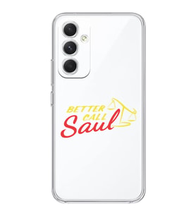 Samsung Galaxy A25 Uyumlu Better Call Saul Tasarımlı Şeffaf Telefon Kılıfı