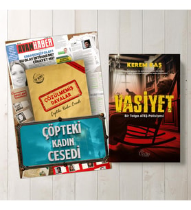 Çözülmemiş Davalar Dedektiflik Suç Çözümleme Oyunu Elif Akman Dosyası - Gizem Bulmaca Cinayet Çözme Kutu Oyunları - Katil Bulma Dedektif Oyunu - Suçlu Kim, Cinayeti Çözebilir Misin? (Dava-1) - Vasiyet - Kerem Kaş