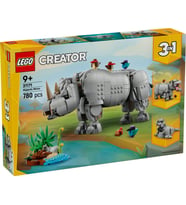LEGO 31171  Creator Vahşi Hayvanlar: Muhteşem Gergedan ile Kuşlar