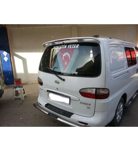 Hyundai Starex Uyumlu Spoiler Bagaj Yüksek (K.Ş) Fiber 1998-2007