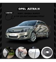 Opel Astra H Oto Araç Kapı Koruma Fitili 5metre Parlak Siyah Renk