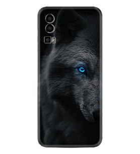 General Mobile Gm 23 Kılıf Resimli Desenli Silikon Platinium Series Dark Wolfs 1834