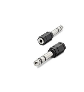6.5 Mm To 3.5 Mm F Çevirici Enstruman Gitar Siyah HDX1265 TG-V 9112