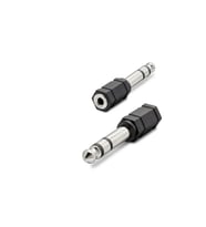 6.5 Mm To 3.5 Mm F Çevirici Enstruman Gitar Siyah HDX1265 TG-V 9112