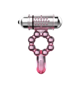 LilituShop Titreşimli Klitoral Uyarıcı Özel Tasarım Penis Halkası