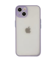 Apple iPhone 14 Kılıf Montreal Silikon Kapak - Mor