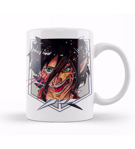 Attack On Titan Arin Attack On Titan Kupa Bardak Porselen