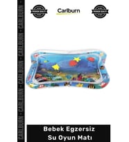 #SuMatı Fiziksel Zihinsel Geliştirici Tummy Time Karın Üstü Egzersiz Eğitici Bebek Su Oyun Matı