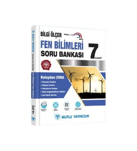 Mutlu Yayınları 7. Sınıf Fen Bilimleri Bilgi Ölçer Soru Bankası