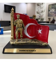 Hizmet Anısı Jandarma Subay – Komando Subay – Komutan Plaketi  Emekli & Tayin Hatırası Kişiye Özel