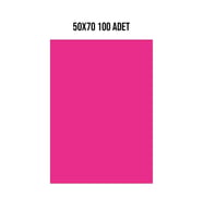 120gr Fon Kartonu 50x70 cm 100'lü Pembe